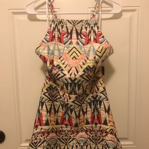 LULUS criss-cross back dress Size SMALL